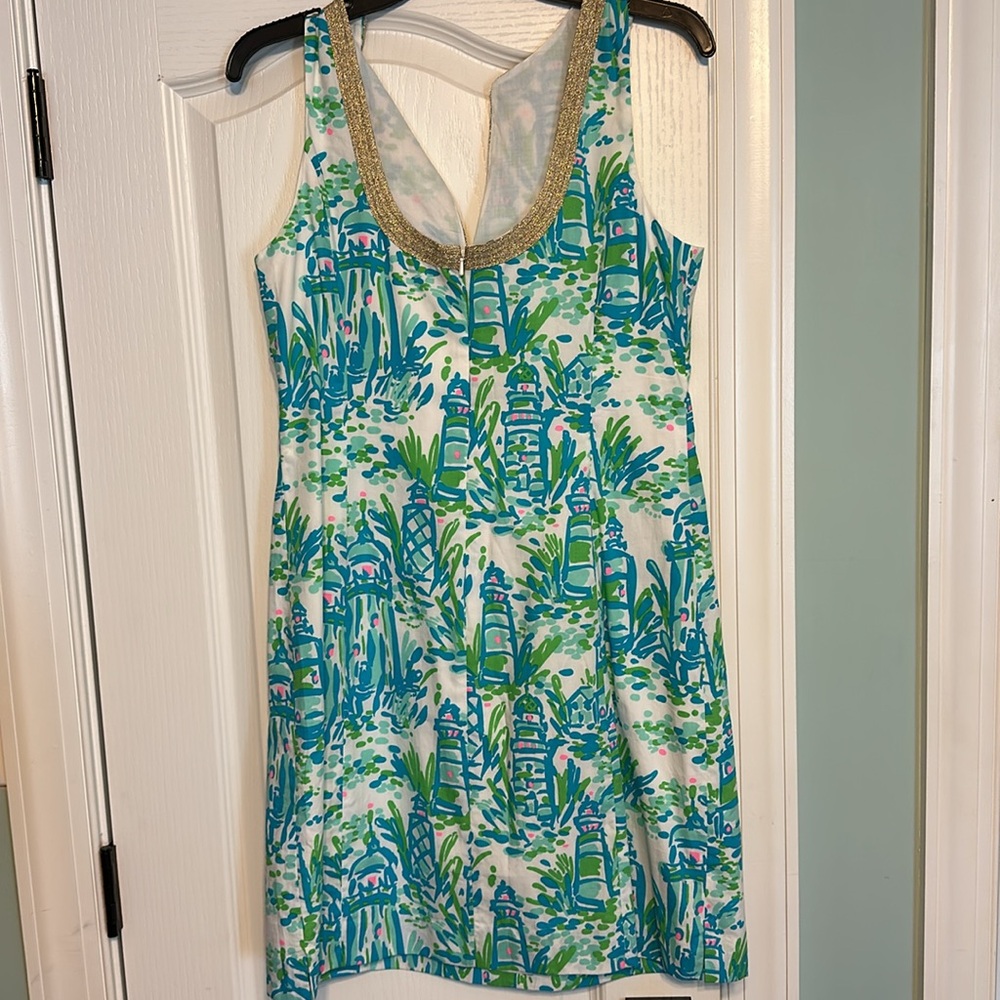 LILLY PULITZER | size 12 Janice High Beam dress - Picture 5 of 7